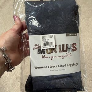 NWT Muk Luks Leggings 1X/2X